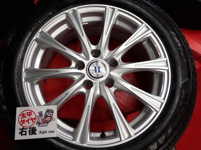 JDM 4-Wheel Set SETBridgestone ZackVRX3 205/55R17 95Q XL 10-spoke type 1P 7J (No Tires) - 画像 (8)
