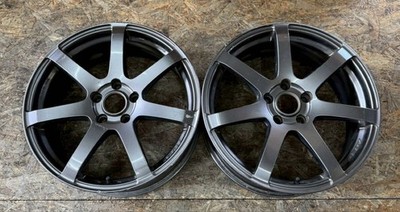 JDM Rare ENKEI PF07 18x7.5J +48 PCD114.3 5-hole 5H Fits Civic Integra S (No Tires)