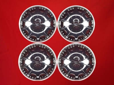 JDM Trafficstar DTX Used Aluminum Wheels 4-Wheel Set 9/10J 20 PCD 114.3 5-h (No Tires)