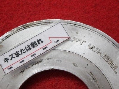 JDM 1 sheet Racing Hart Spinner aftermarket used wheel cap center plat No Tires - Image 8