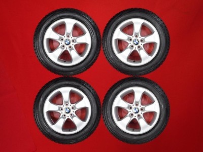 JDM 4-Wheel Set BMW X3 E83 Genuine Star Spoke styling204 8J +46 PCD120 Br (No Tires)