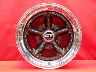 JDM Out of print rare PANASPORT Pana sports G7 C5R used wheel 4-Wheel Set 8/ (No Tires) - 画像 (7)