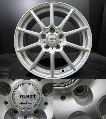 JDM RAV4 Harrier Vanguard Smart 7J-17+45 Silver Bridgestone Zack VRX3 (No Tires) - 画像 (5)