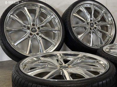 JDM 3-Piece Deep RimWeds Kranze Verae 22in 9J +23 PCD114.3 ATRsports 2 (No Tires) - 画像 (2)