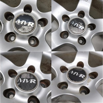 JDM Destination specified High-quality and rare 17x8.5J MVR 5H -120 af (No Tires) - 画像 (3)
