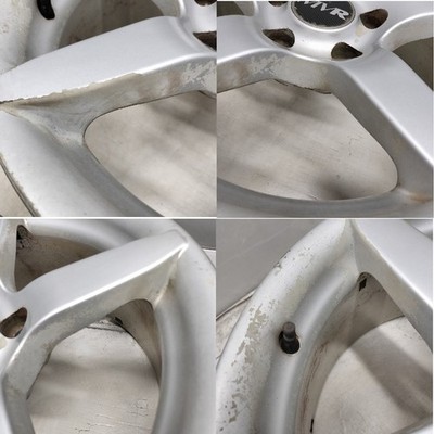 JDM Destination specified High-quality and rare 17x8.5J MVR 5H -120 af (No Tires) - 画像 (4)