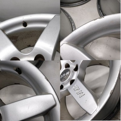 JDM Destination specified High-quality and rare 17x8.5J MVR 5H -120 af (No Tires) - 画像 (6)
