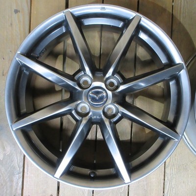 JDM MAZDA Mazda ND Roadster Genuine 177J+45 4H-100 Aluminum Wheels 4-P No Tires - Image 5
