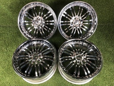 JDM AUTO COUTURE LATIVE 20 inch wheels 9J 10J 114.3 5H 4wheels plated (No Tires)