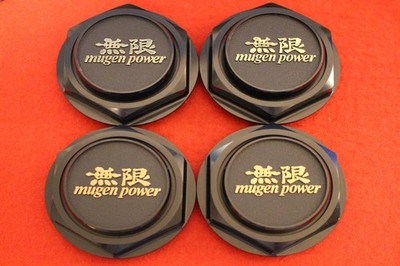 JDM 4-piece set of Nothing Limited CF-48 MUGEN aftermarket used wheel No Tires - Image 9