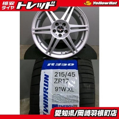 JDM 215/45R17 summer tires rare aftermarket aluminum wheels 175x100 bo (No Tires)
