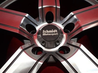 JDM Out of print rare Schmidt Motor Sports S5 used wheels 4-Wheel Set 7.5J 1 (No Tires) - 画像 (9)