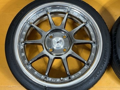 JDM Custom SSR Professor SP3-R 4wheels no tire 16x5.5+45 4x100 - Image 4