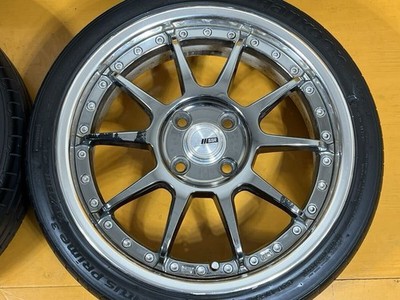 JDM Custom SSR Professor SP3-R 4wheels no tire 16x5.5+45 4x100 - Image 5