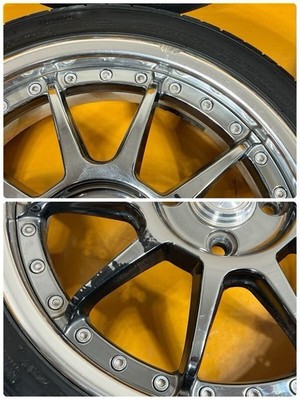 JDM Custom SSR Professor SP3-R 4wheels no tire 16x5.5+45 4x100 - Image 7