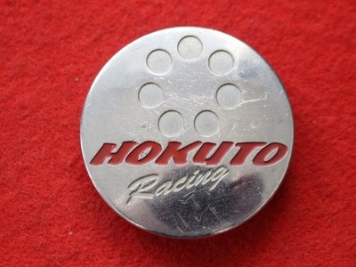 JDM 2 HOKUTO Racing Aftermarket Used Wheel Center Caps Center Covers E No Tires - Image 4