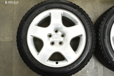 JDM Rare Audi 8D A4 Genuine 17-inch 8J +48 PCD112 Hub diameter 57.1mm No Tires - Image 2