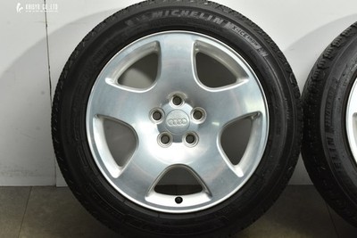 JDM Rare Audi 8D A4 Genuine 17-inch 8J +48 PCD112 Hub diameter 57.1mm No Tires - Image 4