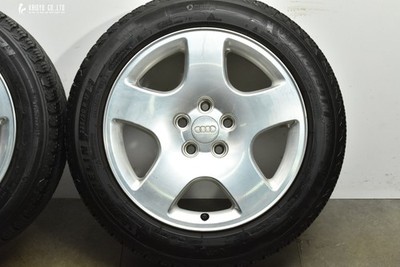 JDM Rare Audi 8D A4 Genuine 17-inch 8J +48 PCD112 Hub diameter 57.1mm No Tires - Image 5