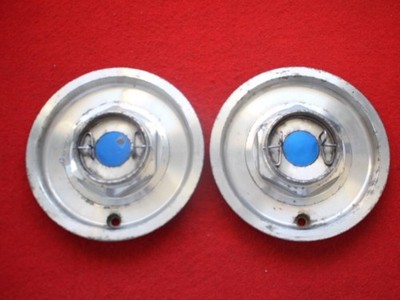 JDM 2 pieces manalei external used wheel center cap center cover emble (No Tires)