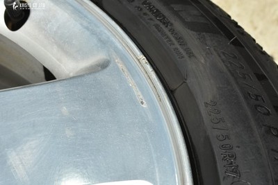 JDM Rare Audi 8D A4 Genuine 17-inch 8J +48 PCD112 Hub diameter 57.1mm No Tires - Image 8