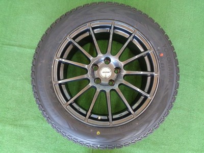 JDM BMW X3Size Used Set 8J-18 Irvin 225/60R18 18 inch Yokohama Ice Gua No Tires - Image 2