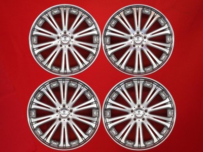JDM Trafficstar SFR used wheels 4-Wheel Set 8.5/9.5J 20 inch PCD114.3 5 hole (No Tires)