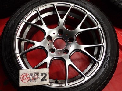 JDM 4-Wheel Set for BMW Yokohama IceGuard 6 iG60 225/45R17 91Q 7W Spoke 8 (No Tires) - 画像 (6)