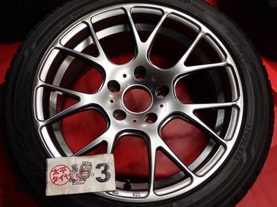 JDM 4-Wheel Set for BMW Yokohama IceGuard 6 iG60 225/45R17 91Q 7W Spoke 8 (No Tires) - 画像 (7)