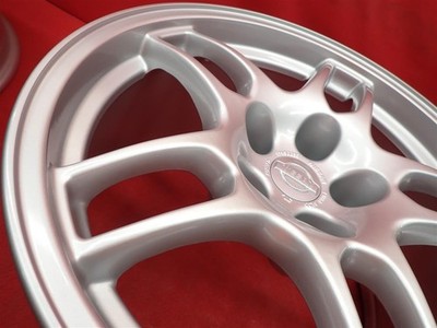 JDM Repainted Nissan Skyline BCNR33 GT-R genuine used wheels 4-Wheel Set 9J (No Tires) - 画像 (10)