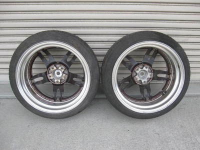 JDM Super deep rim AME SHALLEN XS-55 10j+6 PCD114.3 H5 182Book SHALLEN No Tires - Image 7