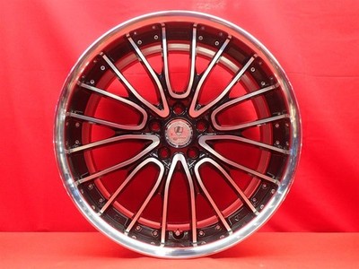 JDM WORK Lehrmeister LM-SW5 4Wheels 20x8.5+45 O 5x114.3 Velfire (No Tires) - 画像 (2)