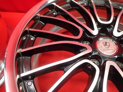 JDM WORK Lehrmeister LM-SW5 4Wheels 20x8.5+45 O 5x114.3 Velfire (No Tires) - 画像 (8)