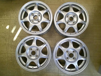 JDM Mazda Roadster NA8C Eunos Genuine Aluminum Wheels 6.0J-14/100/4 No Tires