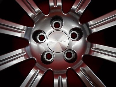 JDM SUBARU Subaru Forester SG9 STi Bar John Genuine Used Wheels 4-Wheel Set (No Tires) - 画像 (9)