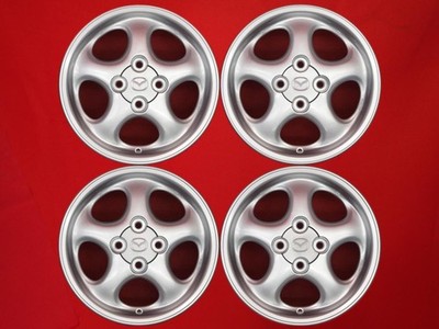 JDM Used genuine Mazda Roadster NB6C wheels 4Book 6J PCD100 4-hole +40 No Tires