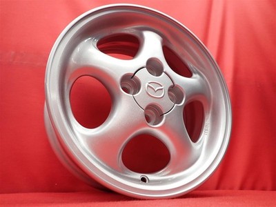 JDM Used genuine Mazda Roadster NB6C wheels 4Book 6J PCD100 4-hole +40 No Tires - Image 2