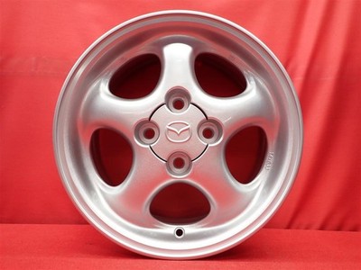 JDM Used genuine Mazda Roadster NB6C wheels 4Book 6J PCD100 4-hole +40 No Tires - Image 4