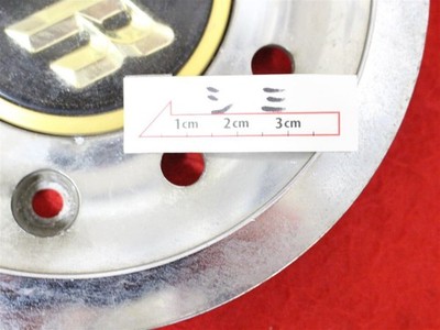 JDM 1 sheet Rays Volk Racing aftermarket used wheel center plate cente No Tires - Image 8