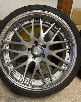 JDM 20work Lanvec wheels pick-up limited negotiation possible. No Tires