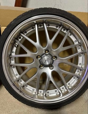 JDM 20work Lanvec wheels pick-up limited negotiation possible. No Tires - Image 2