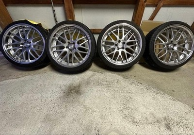 JDM 20work Lanvec wheels pick-up limited negotiation possible. No Tires - Image 3