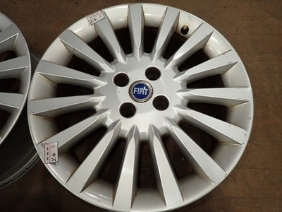 JDM Rare 4-Wheel Set To the company 17x6.5J fiat grande punto 199 genuine (No Tires) - 画像 (5)