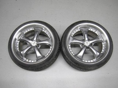 JDM Rare WORK VS-KF plated 10J+38 PCD114.3 5 holes 182Book work deep r No Tires