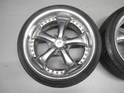 JDM Rare WORK VS-KF plated 10J+38 PCD114.3 5 holes 182Book work deep r No Tires - Image 3