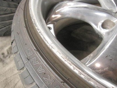 JDM Rare WORK VS-KF plated 9.0J+33 PCD114.3 5 holes 182Book work deep No Tires - Image 7