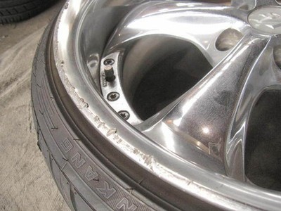 JDM Rare WORK VS-KF plated 9.0J+33 PCD114.3 5 holes 182Book work deep No Tires - Image 9