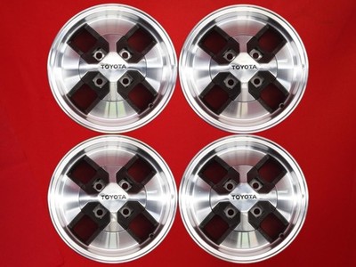 JDM Out of print rare Toyota genuine used wheel 4Book 5.5J 14inch PCD1 No Tires