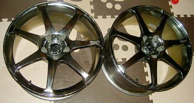 JDM AVS Model7 9J+45 / MODEL 7 PCD114.3 5H lightBlack 2Book set JDM YO No Tires