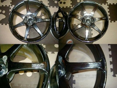 JDM AVS Model7 9J+45 / MODEL 7 PCD114.3 5H lightBlack 2Book set JDM YO No Tires - Image 2